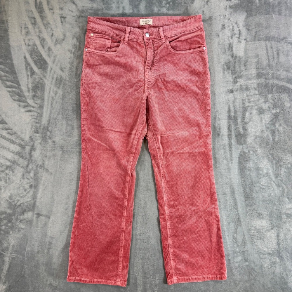 Pilcro Corduroy Bootcut Jeans Women's Size 32 Rose Pink Pants